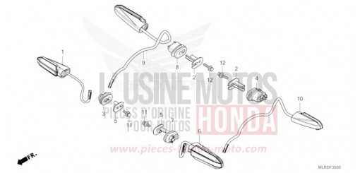 CLIGNOTANT CB500XACT de 2026